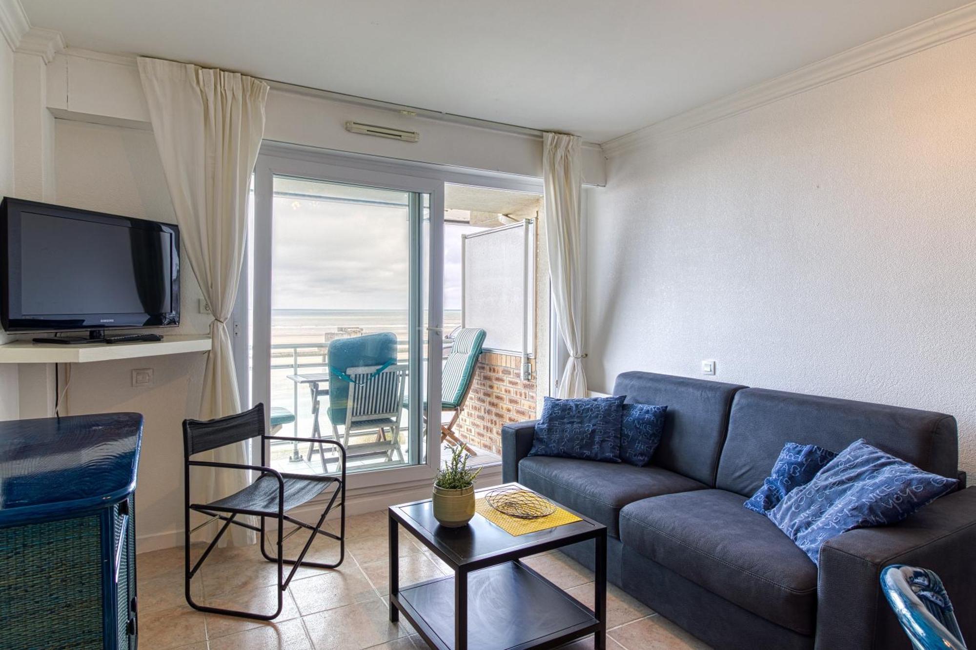 Les Goelands - Vue Mer A Moins D1 Km De La Plage Bray-Dunes Luaran gambar