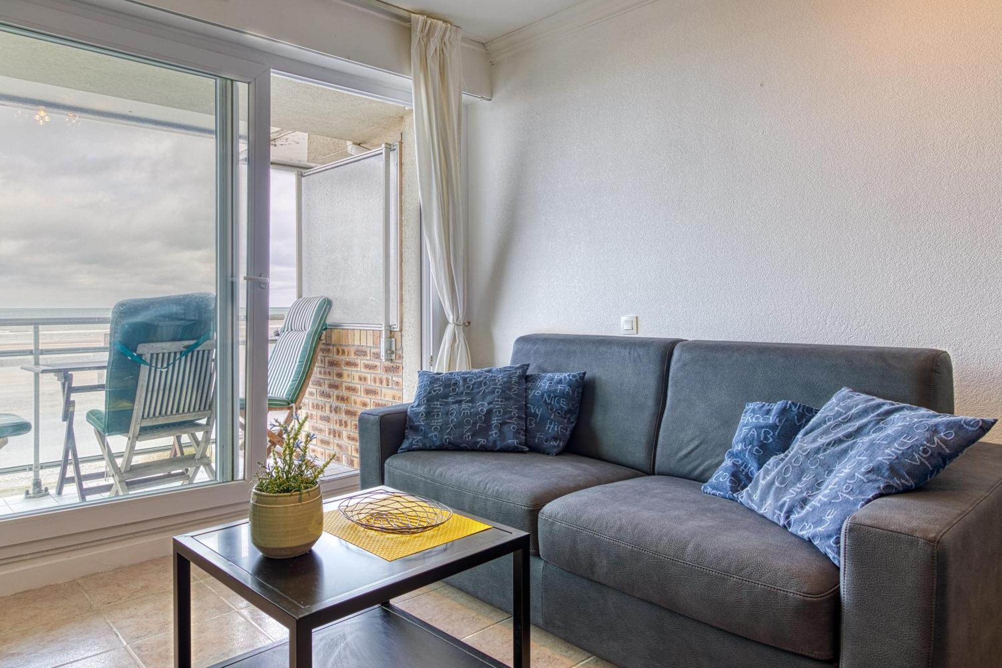 Les Goelands - Vue Mer A Moins D1 Km De La Plage Bray-Dunes Luaran gambar